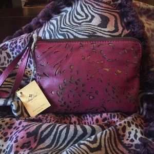 New Patricia Nash Wristlet Purse 9 by 6 1/2